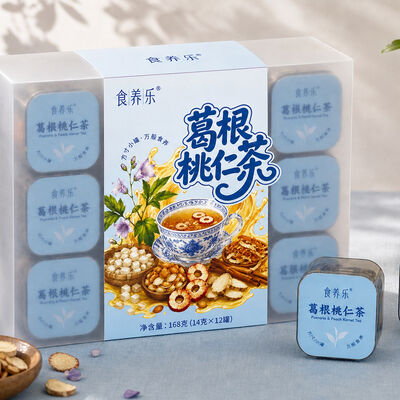 Καλή τιμή FDA HALAL Circulation Support Tea  Kudzu & Peach Kernel Instant Herbal Blend σε απευθείας σύνδεση