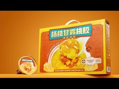 Έτοιμο να φάτε Mango Pomelo Sago με Peach Gum επιδόρπιο vegan επιδόρπιο φυτική βάση δέρμα θρεπτικό